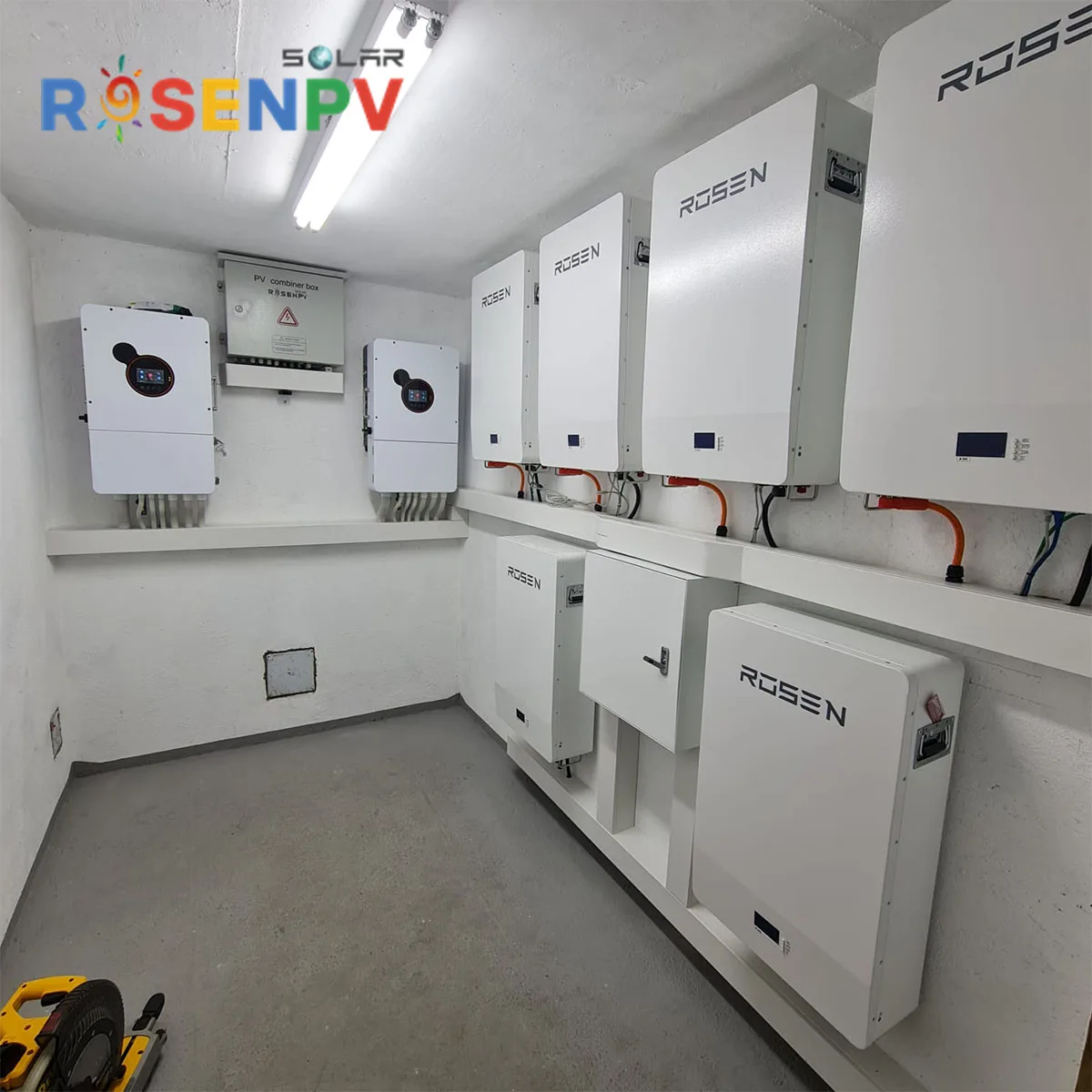 Easy Installation 5kw 10kw Hybrid Solar Electrical Power System
