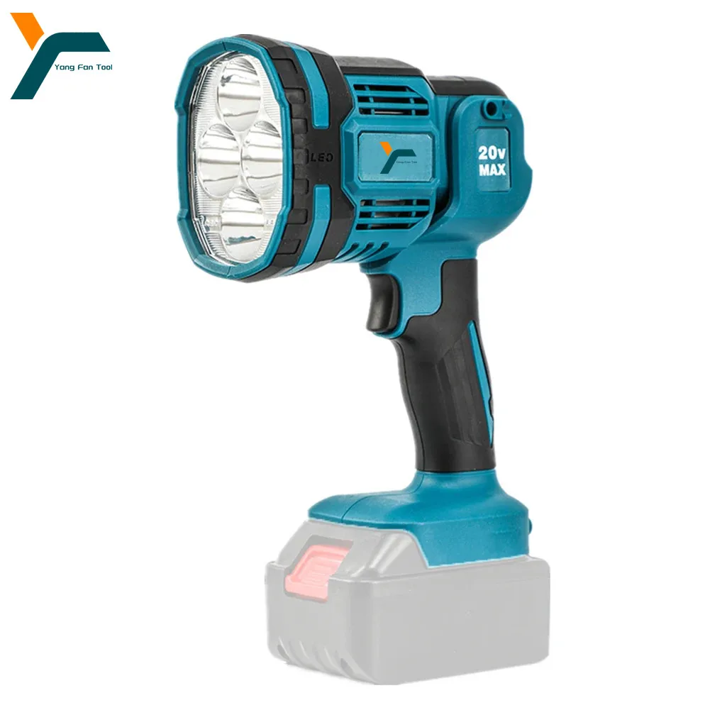 portatil cordless led lanterna lanterna lampada de emergencia modo luz ao ar livre lithium night lamp makita 18v bateria 01