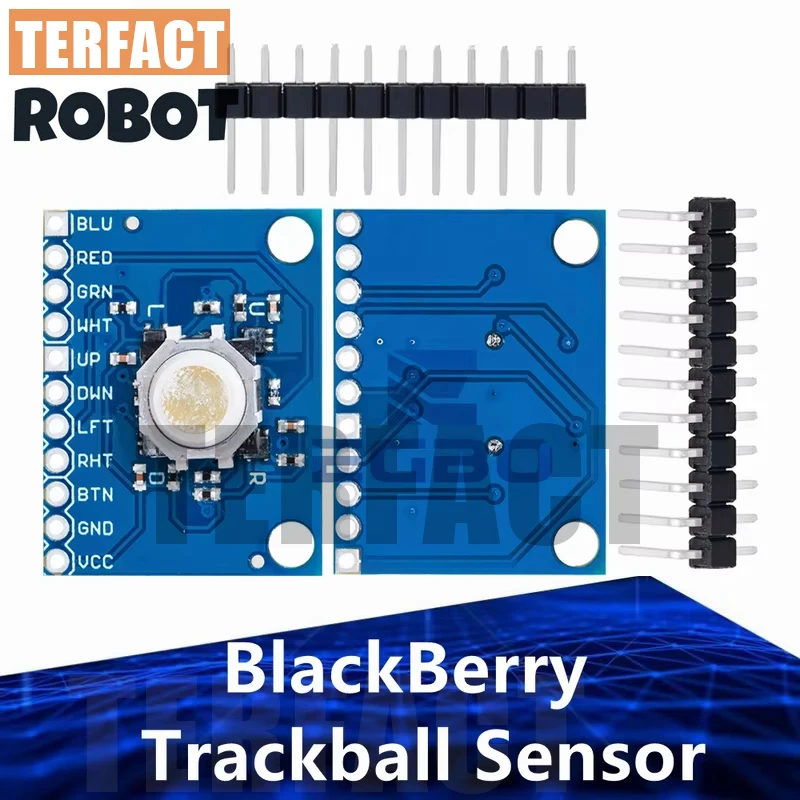 1~5PCS BlackBerry Trackball Sensor Mouse Trackball Hall Effect Sensor 360 ° TERFACT ROBOT Trackball Module