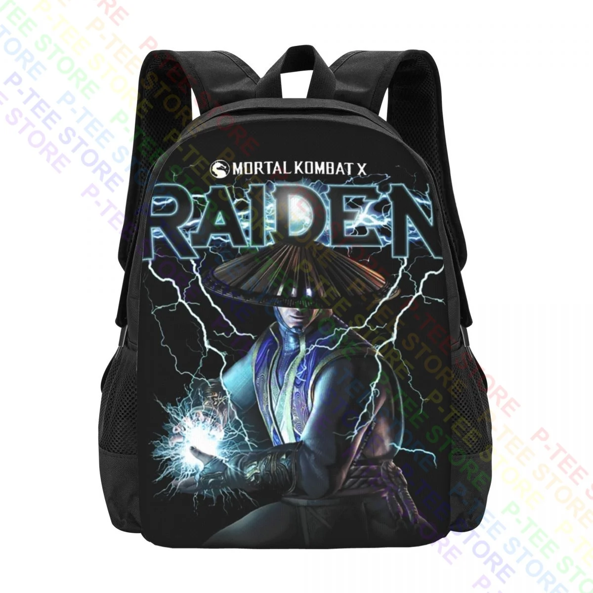 Mortal Kombat Raiden Comic Book Video GameBackpack Large Capacity Cute Shopping Bag