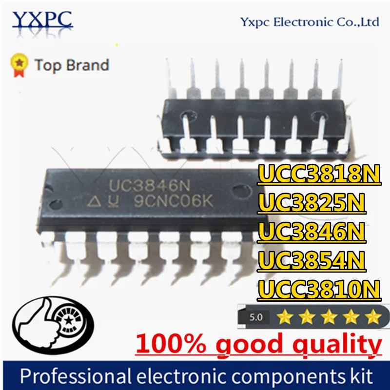 5PCS UCC3810N UC3846N DIP16 UC3846 3846 UC3846AN IC UC3825N UC3825 UC3825BN UC3854N UC3854 UC3854BN UCC3818N UCC3818 UC3818N