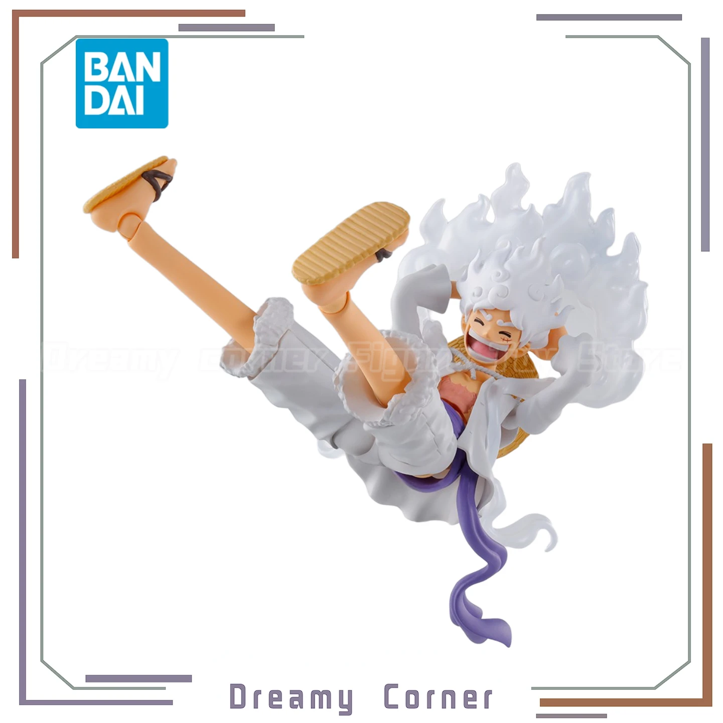 

【In Stock】Original BANDAI SPIRITS S.H.Figuarts ONE PIECE Monkey D. Luffy GEAR5 Action Figure Model Collection Toy