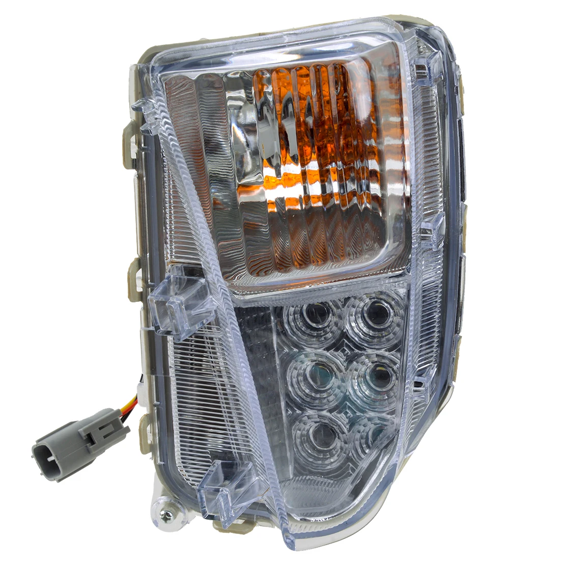 

LED Car Front Bumper Left Driver Side Fog Light Lamp DRL Fit For Toyota Prius 2012 2013 2014 2015 American Version