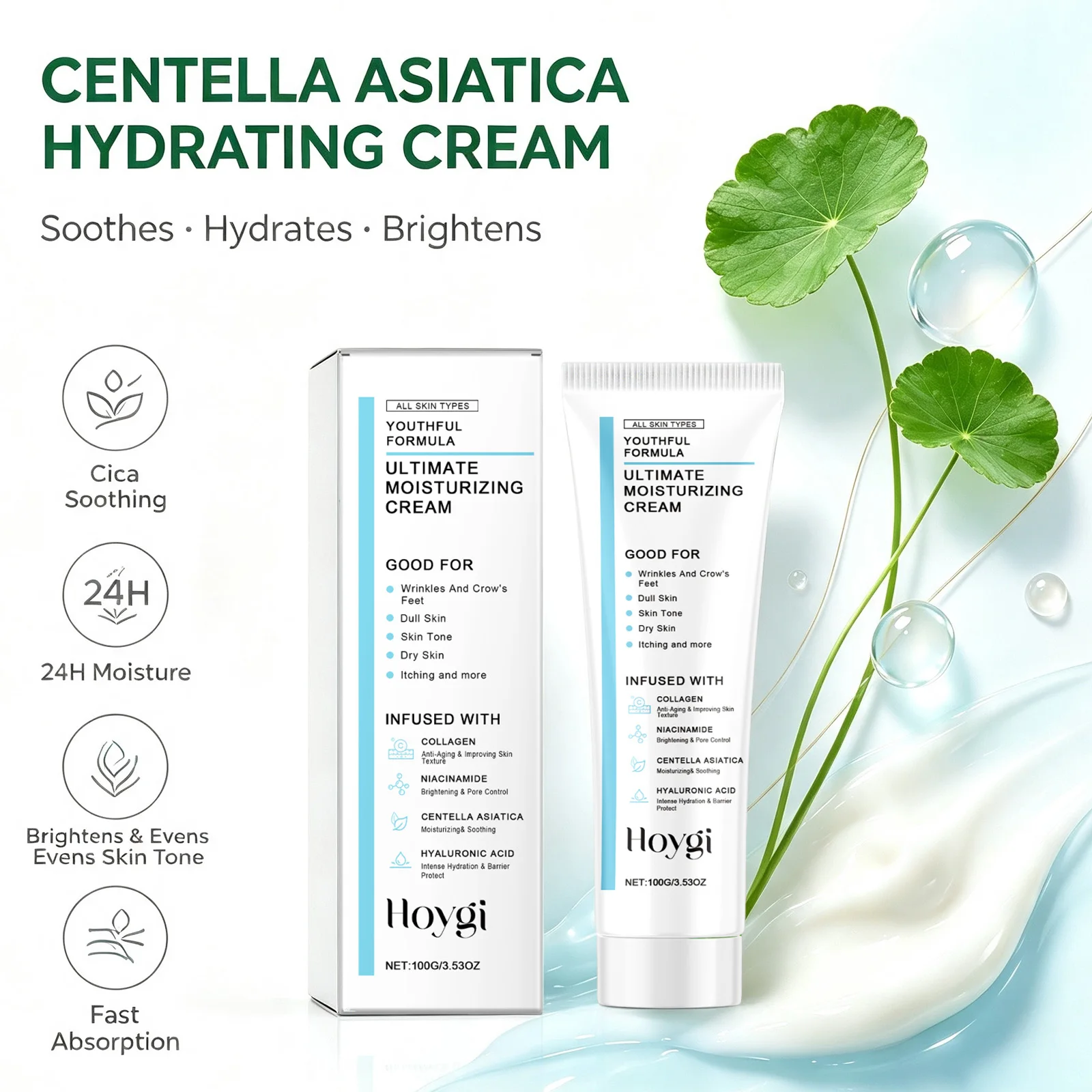 Centella & Hyaluronic Acid Daily Moisturizer