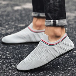 YRZL New Summer Men Sneakers Breathable Lightweight Man Running Walking Shoes Outdoor Anti-slip Sneakers Tennis Footwear 2024