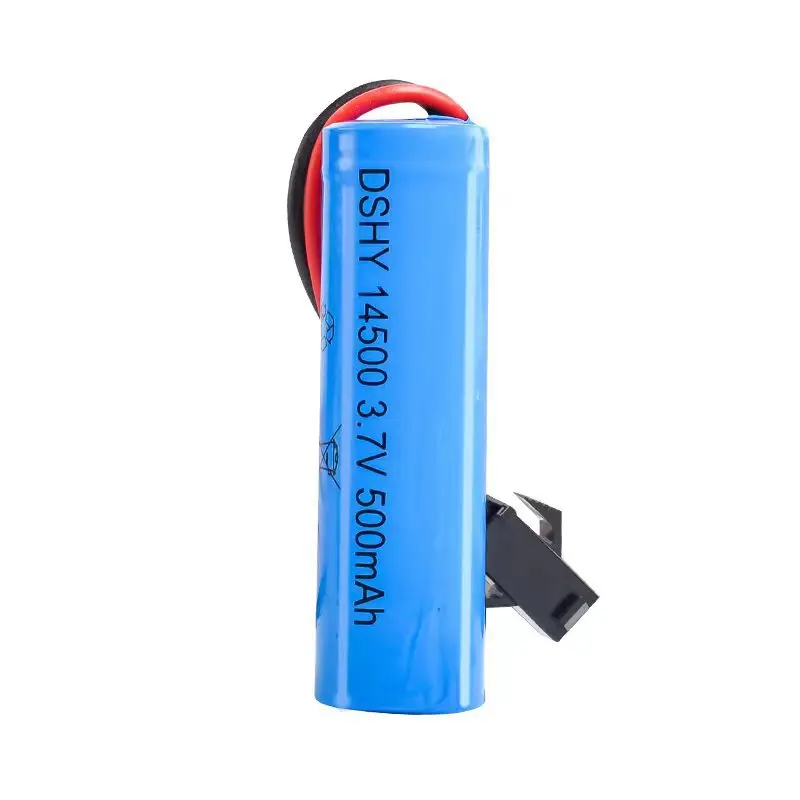 JJRC Q85 RC Tank Battery 3.7V 500mAh SM-2P plug Charging Cable Q85 Rc Tank parts