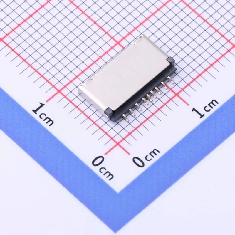 20Pcs/Lot High-Quality Sd Card/Microsd Card Connector, Plug-In Type, Microsd Card (Tf Card) Holder, Thickness 1.7mm, Smd, Short Type, 9P, Gold-Plated Contacts