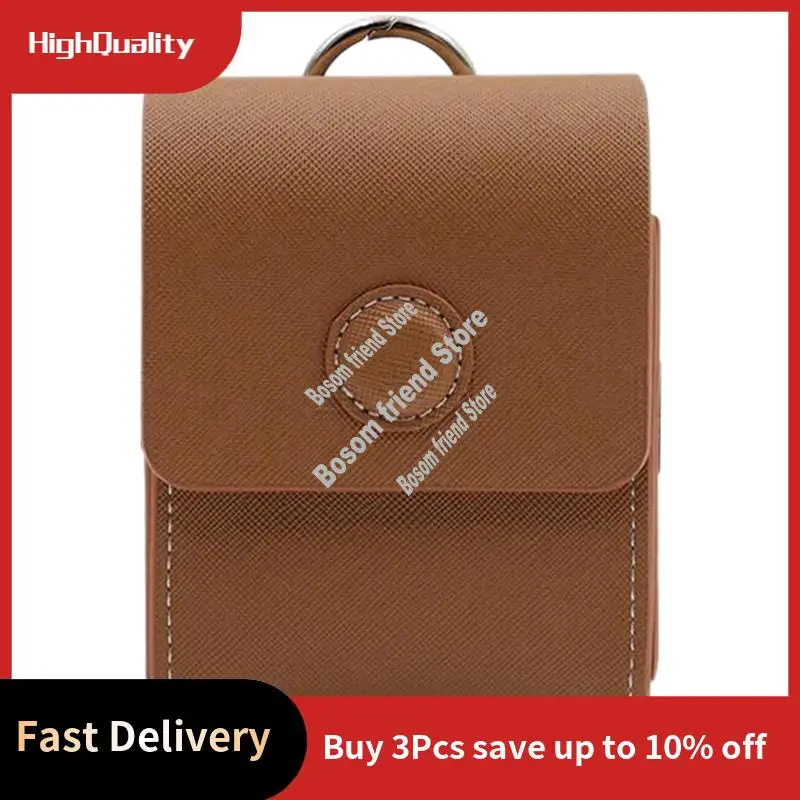 

Golf Ball Bag Rangefinder Instrument Shockproof Waterproof Diastimeter PU Leather Case Golf Portable Waistbag-Hot Sale