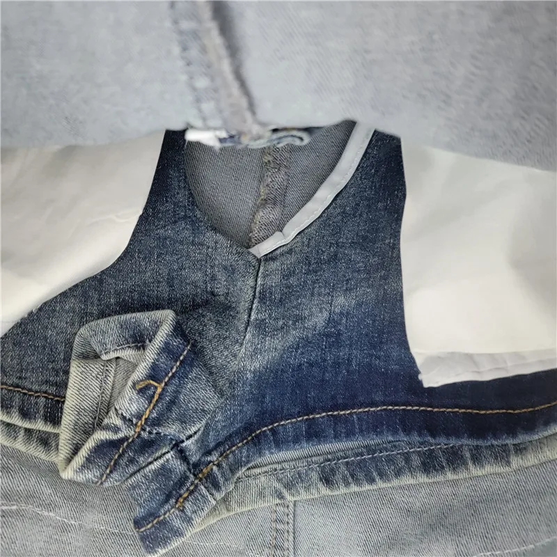 Leopard Print Furry Patchwork Stretch Denim Bodycon Skirt, 2025 Autumn Winter New Style, Sexy Rivet Hot Girl Short Skirt Women