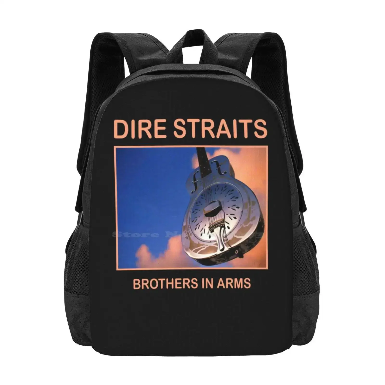 

Dire Straits Brothers In Arms Guitar. Hot Sale Schoolbag Backpack Fashion Bags Brothers In Arms Money For Nothing Mark Knopfler