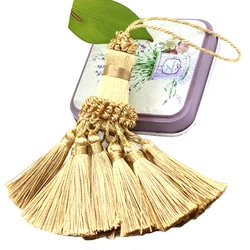 1Pc Curtain Tassels  Small Tassel Fringe Trim  Decoration Hanging Pendant DIY Room Accessories Key Tassel Jewelry Accessories