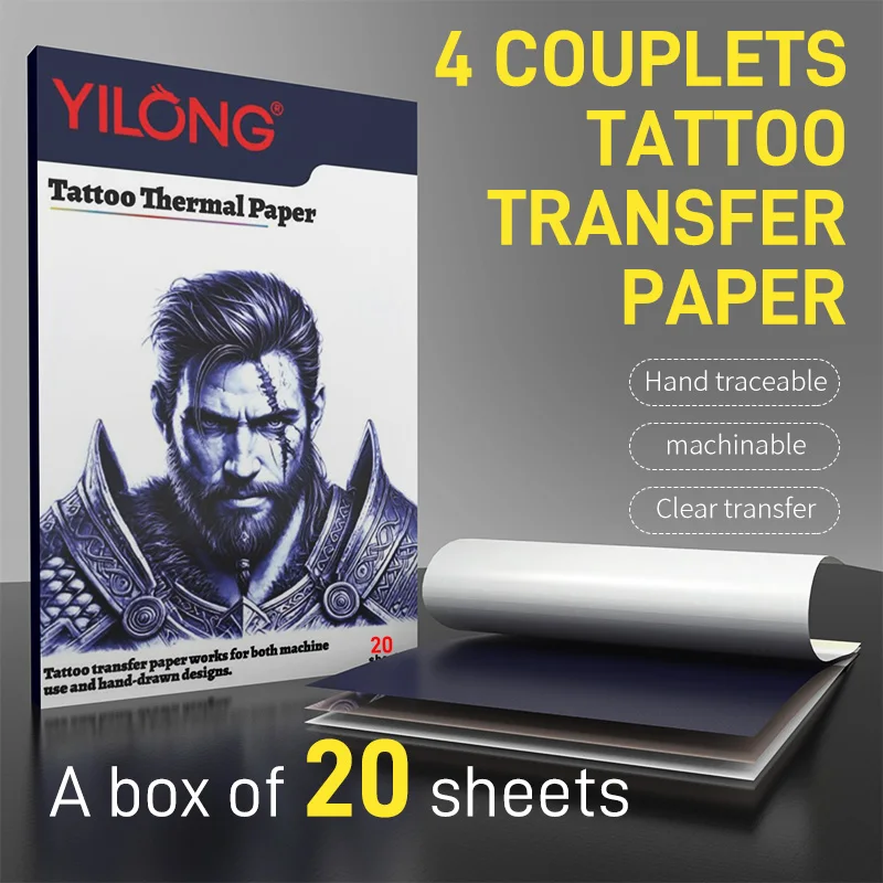 10/30/50/100Pcs Tattoo Transfer Papier A4 Größe Schablone Papier Kopierpapier Thermopapier für Tattoo Transfer Tattoo Liefert