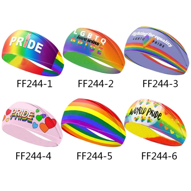 Multifunction Headwear Rainbow Head Decorations Household Do Exercise Accessory for Adults Women Female Head Dropshipping