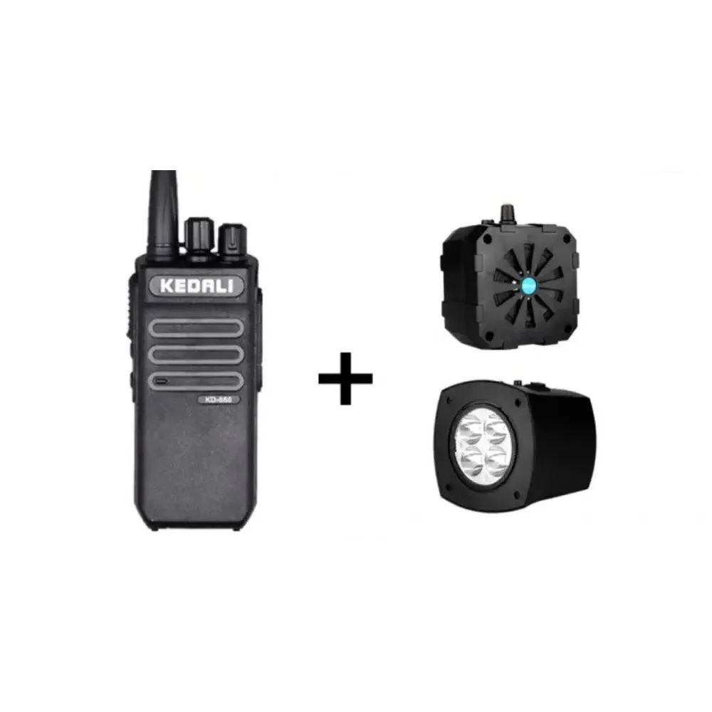 Wireless Drone Spotlight with Megaphone Speaker for DJI M200 / M600 LED LIGHT And Loudspeaker