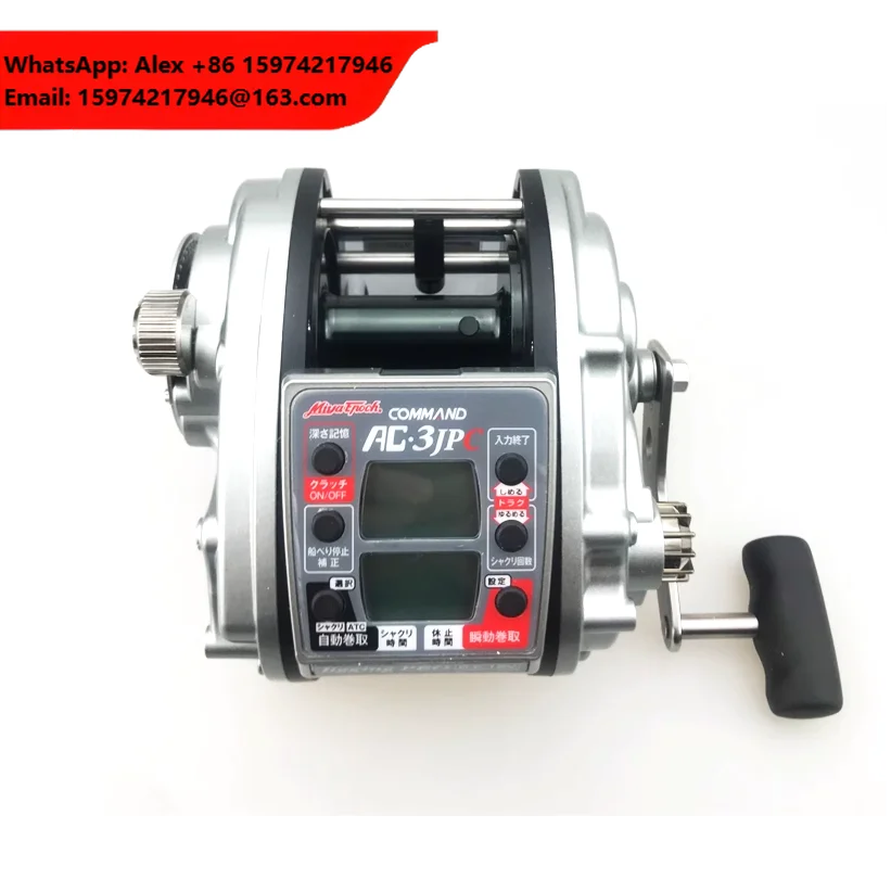 Japan Original Miya AC-3JPC-12V Electric Reel Marlin Tuna Fishing Electric Reel 12v Electric Fishing Reel Auto Jigging