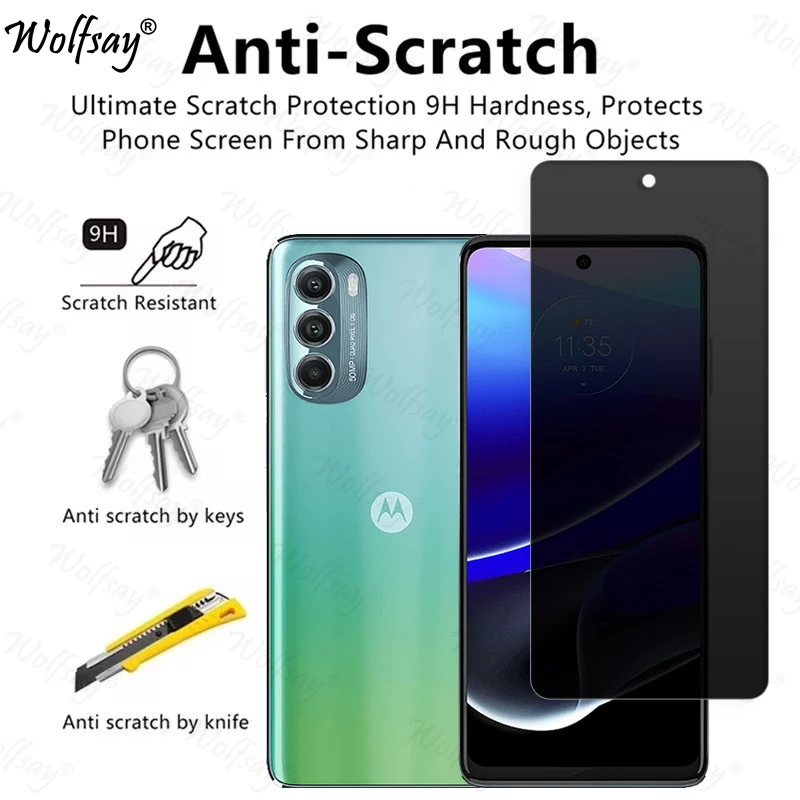 Anti-Spy Glass For Moto G Stylus 5G 2022 Privacy Screen Protector Moto G Stylus 5G 2022 Glass For Moto G Stylus 5G 2022 Glass