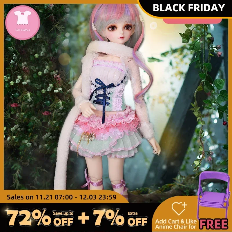 Doll BJD Clothes 1/4 Dress Beautiful Clothes Summary Link For Minifee Fairyline Girl Body accessories Fairyland YF4-355 YF4-356