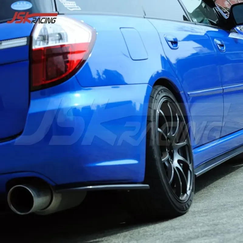 Carbon Fiber Rear Bumper Extensions for 2006-2009 Subaru Legacy BP5 Upgrade to D Style