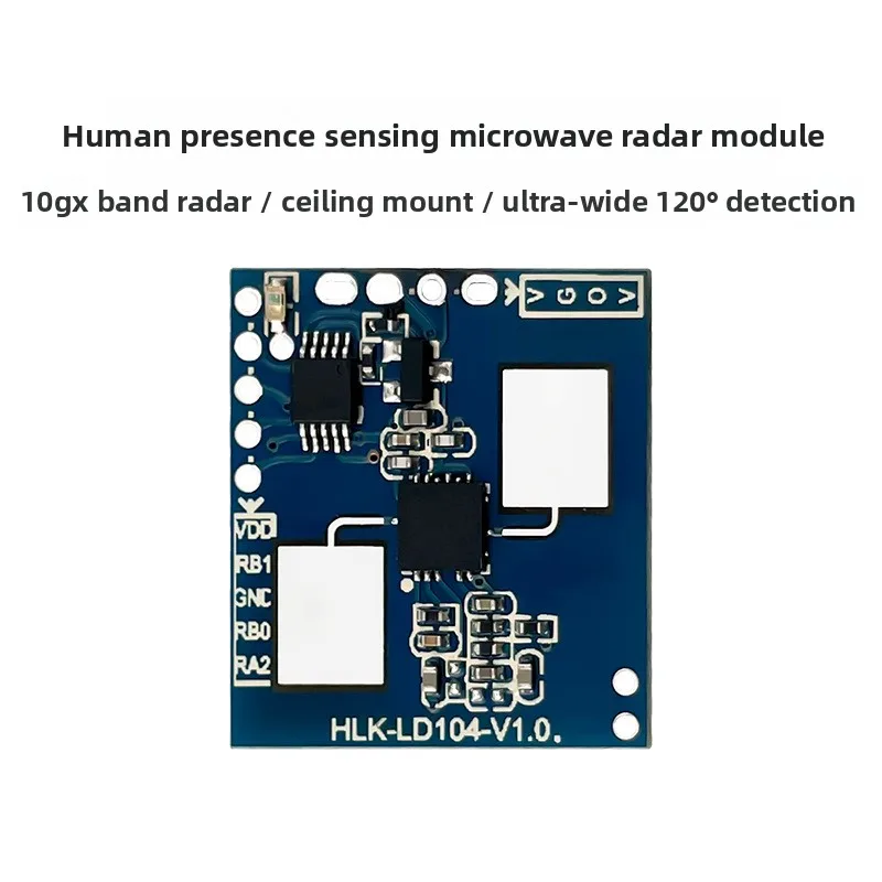 Radar Module LD104 Intelligent Lighting Induction Switch Sensor Ceiling Installation Transmission equipment and cables