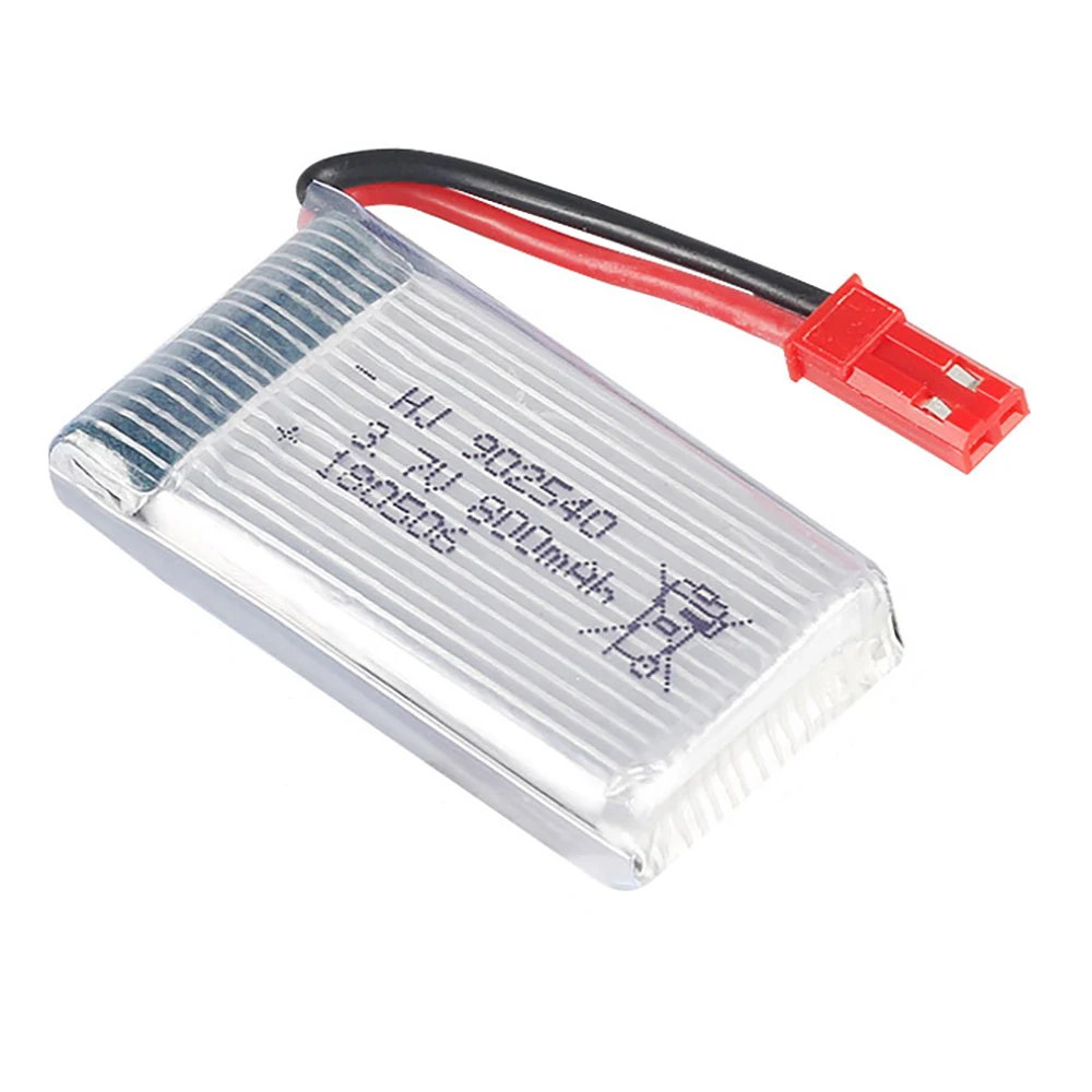 2szt/Lot 3.7V 800mAh902540 Bateria Lipo do MJXRC X400 X500 X800 HJ818 HJ819 X5 X5c CX-30 K60 M68 RC Quadcopter Drone Parts