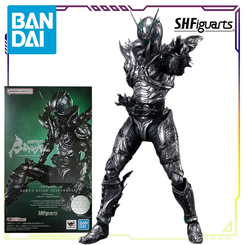 Bandai Original S.H.Figuarts Kamen Rider Dark Sun Series Black Rx \Akizuki Nobuhiko Anime Action Figure Model Toys Gifts Fo Boys