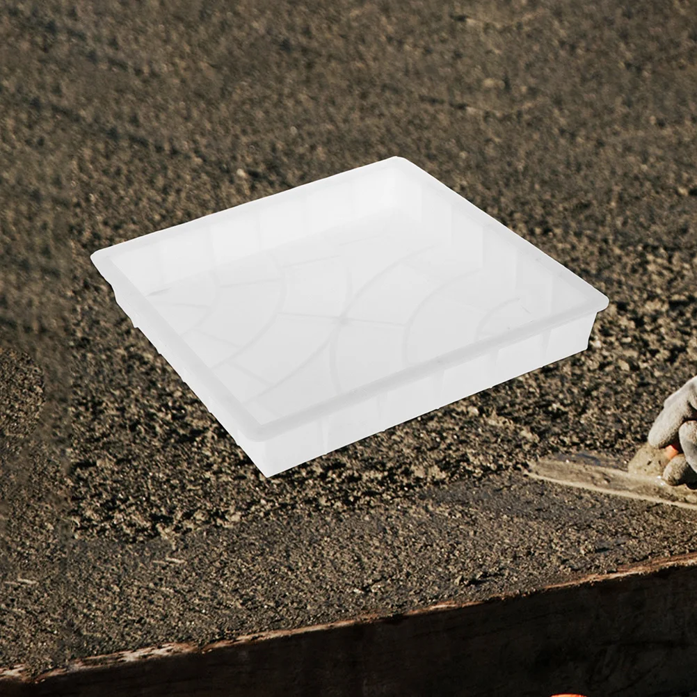 

2 шт., форма для бетонной лопатки, инструмент для изготовления газона, садовая ступенька, литье камня, многоразовая пластиковая форма для тротуара, двора