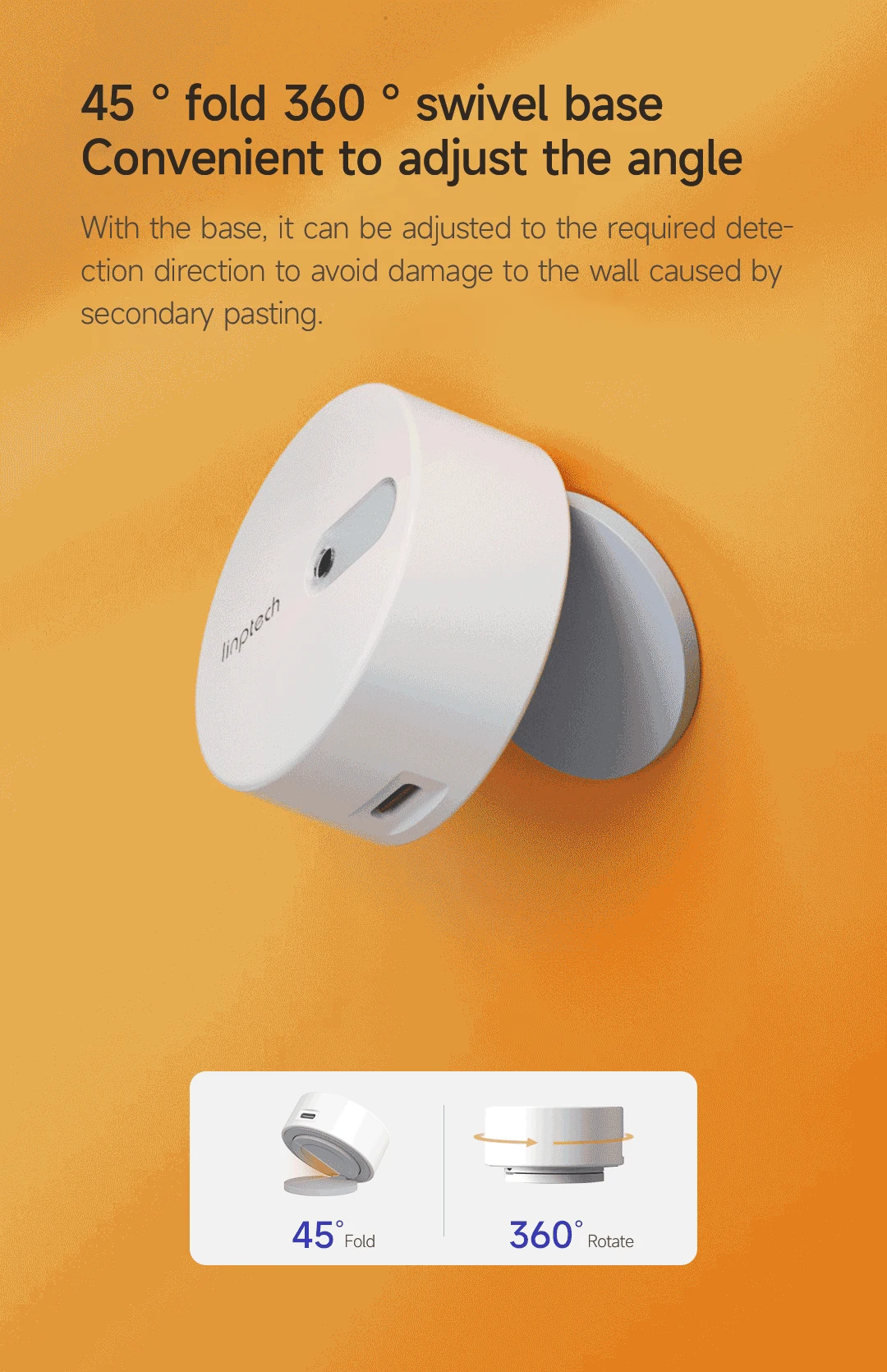 Linptech Human Presence Sensor ES1 Linkage Millimeter Wave Radar Inductive Static Human Recognition 6m Distance ES2