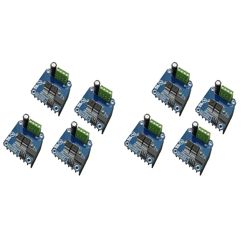 B97A-8-Pack BTS7960 43A H-Bridge Motor Driver - High-Power DC Motor Controller With Current Limiting/Overheat Protection