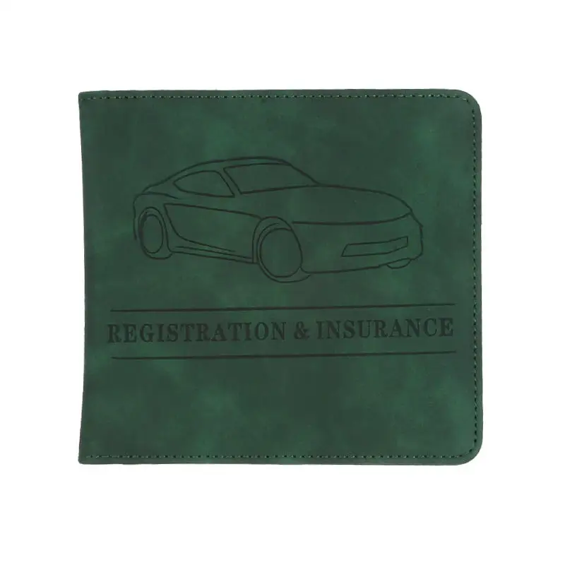 Kfz-Zulassungs- und Versicherungsaufbewahrung 1 Stück Handschuhfach-Organizer für Karten, Führerschein, Dokumentenaufbewahrung Fahrzeugpapiere-Mappe – Detail 34
