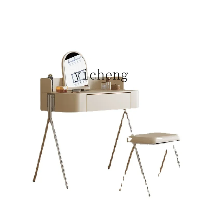 

Nordic Internet Celebrity Ins Small Apartment Storage Makeup Table Dressing Table Light Luxury Bedside Dressing Table