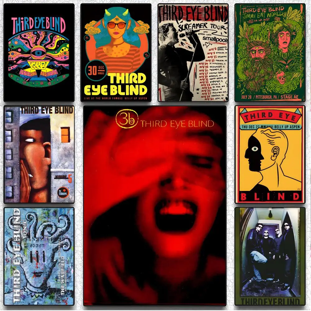Classic Rock Band T-Third Eye Blind Poster Art Wall Decor Indoor Outdoor for Collectors