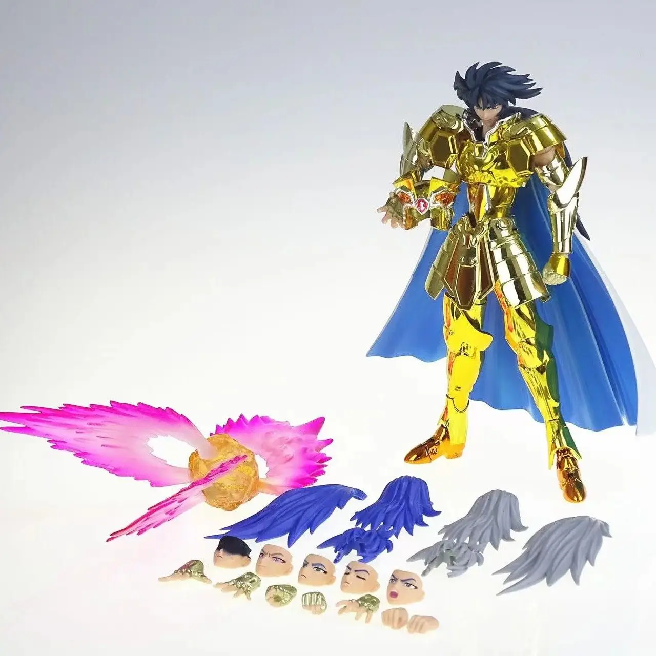 

In stock, vivid CS Gemini, Saga, Pose, Sacred Clothes Myth EX with Galleon head and special effects