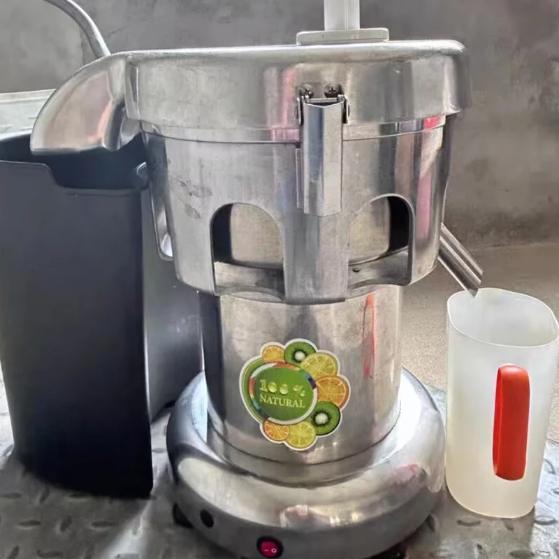 220V Juicers Electric Professional Slow Juicer Extractor Machine for Fruit Orange Squeezer Juicer Stainless Steel