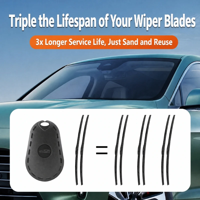 Car Wiper Blade Repair Universal Portable Car Truck Boneless Wiper Blade Rubber Strip Repair Car Windshield Wiper Blade Repair view 4