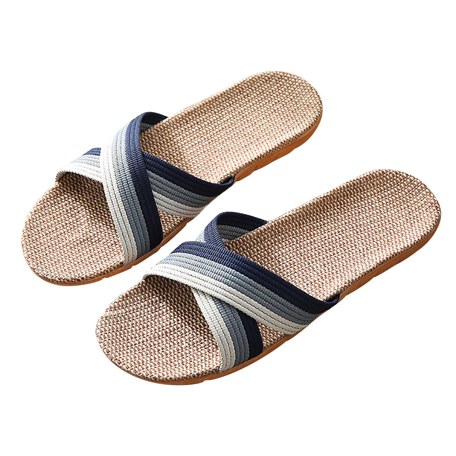 Shoes Man Men Summer Slippers Home Couple Indoor Slippers Linen Daily Slippers Men Slippers Erkek Ayakkabı Scarpe Uomo New