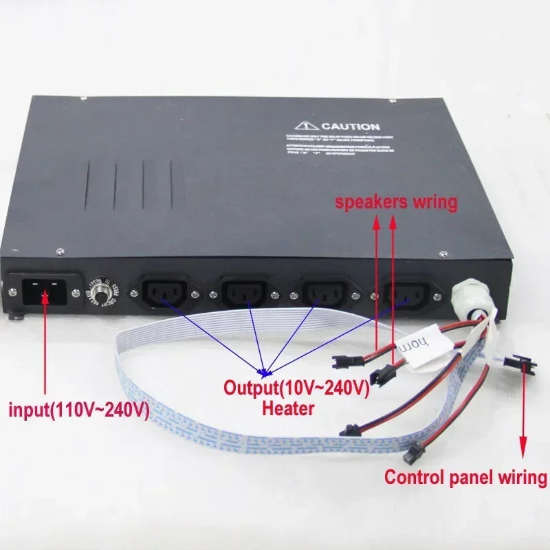 110--240V，IDS-CT02 Infrared sauna and steam sauna control units include control panels and electrical boxes