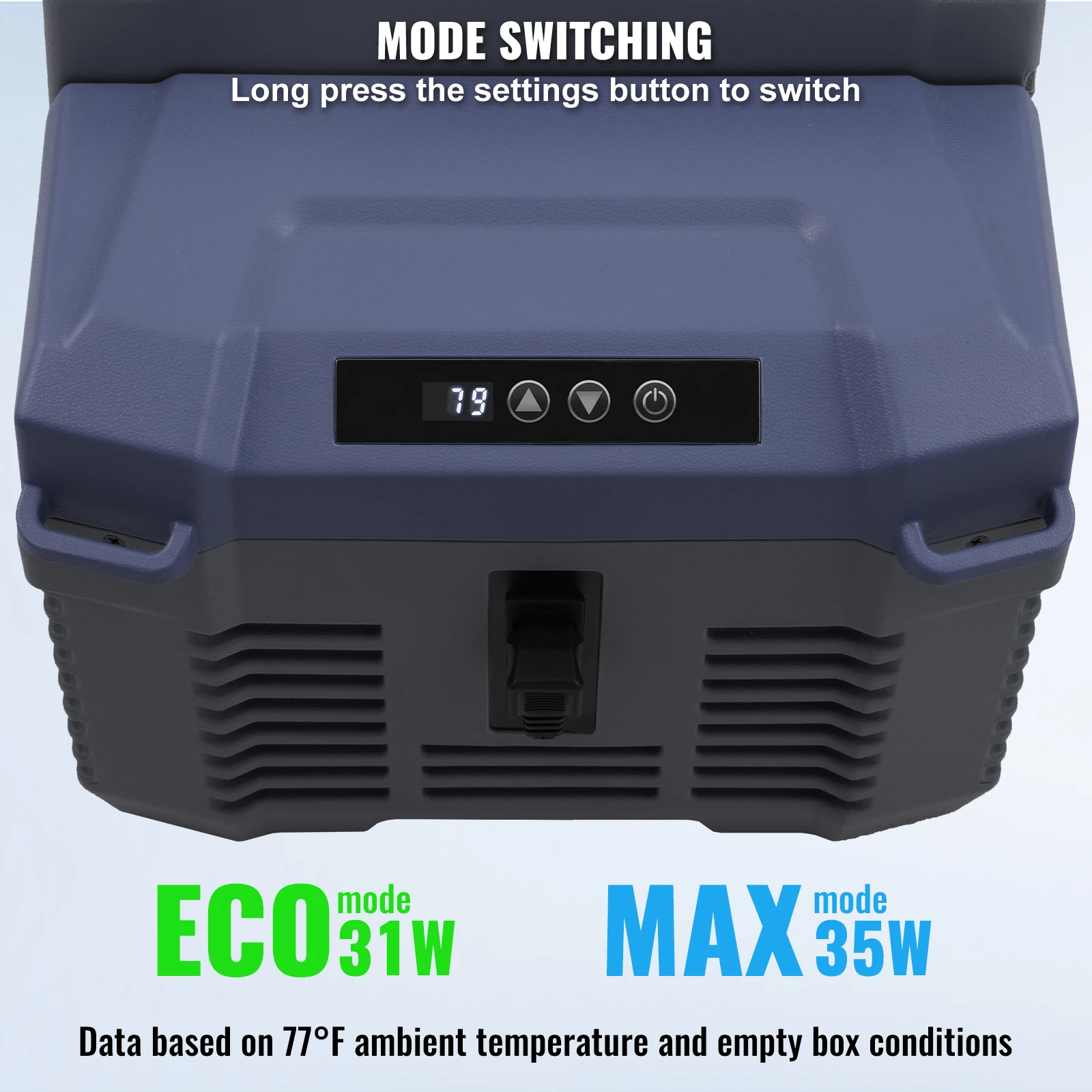 Succebuy 9L 15L Car Refrigerator Fridge Portable Icebox Single&Dual Zone with Blue Tooth Temp Adjustable for Outdoor Camping RV