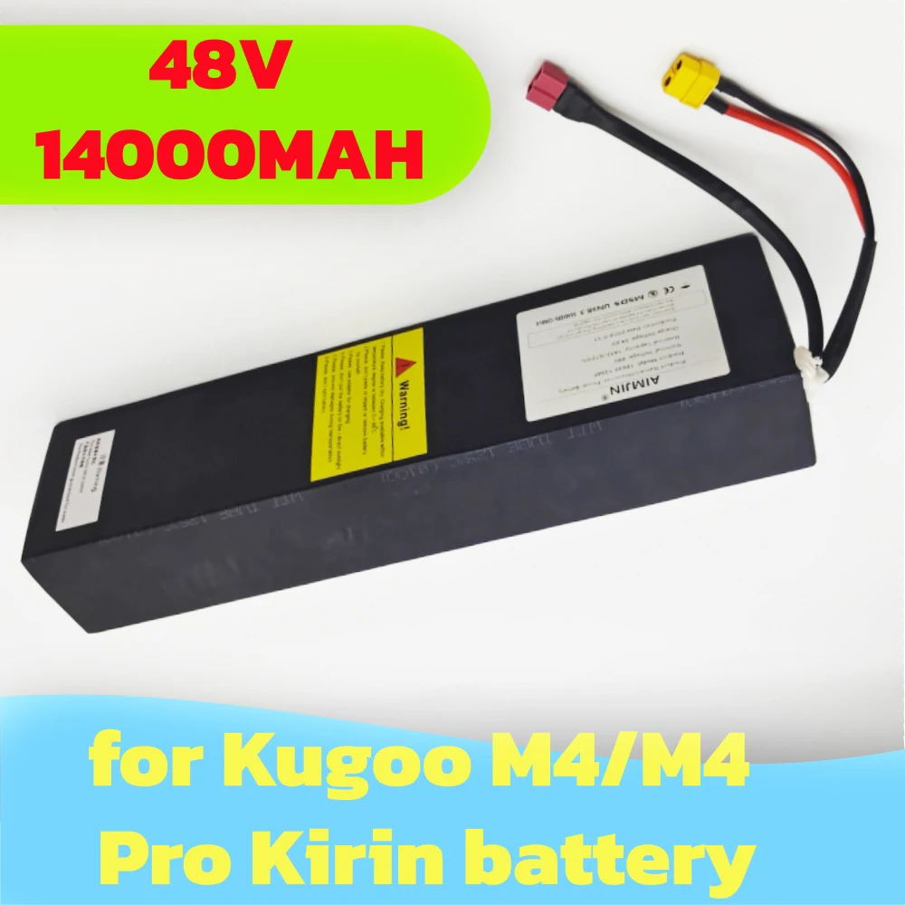 

for Kugoo M4/M4 Pro Kirin Electric Scooter Powerful Motor 18650 Lithium Battery 13S4P battery pack Original 48V 14000mAh