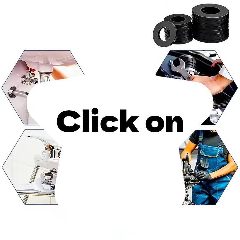 20/50 Pcs Universal 4 Section Rubber O Ring Plastic Washer Sealing Gasket for Corrugated Pipe Plumbing Repair Supply Set