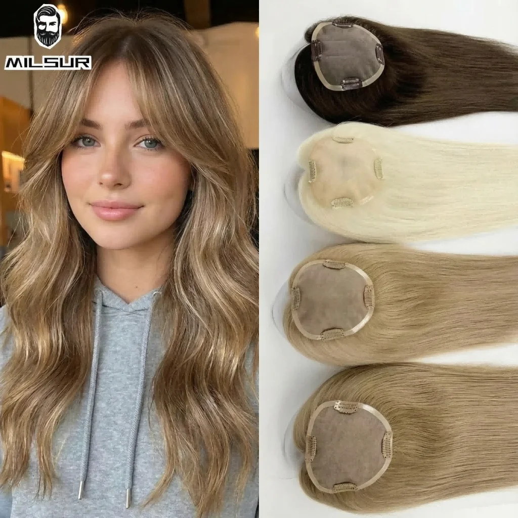 

Монопарик-топпер | 100% натуральные волосы | Высокая плотность для полного покрытия | Не линяет | Выберите цвет и размер