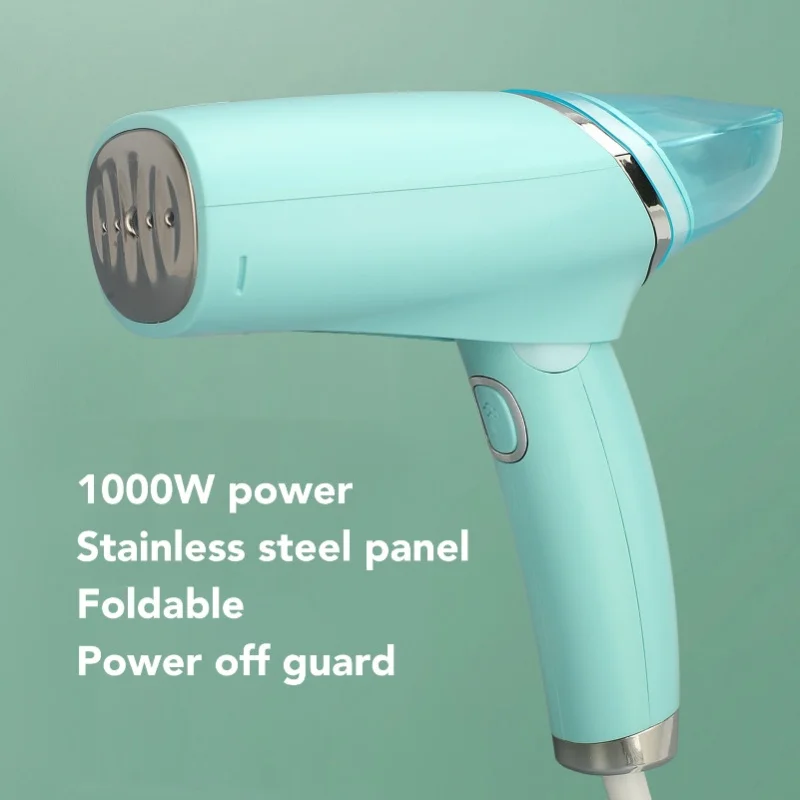 Handheld Steam Iron 100ml Water Tank Fast Heating Portable Foldable Garment Steamer Clothes Ironing Machine for Home Travel