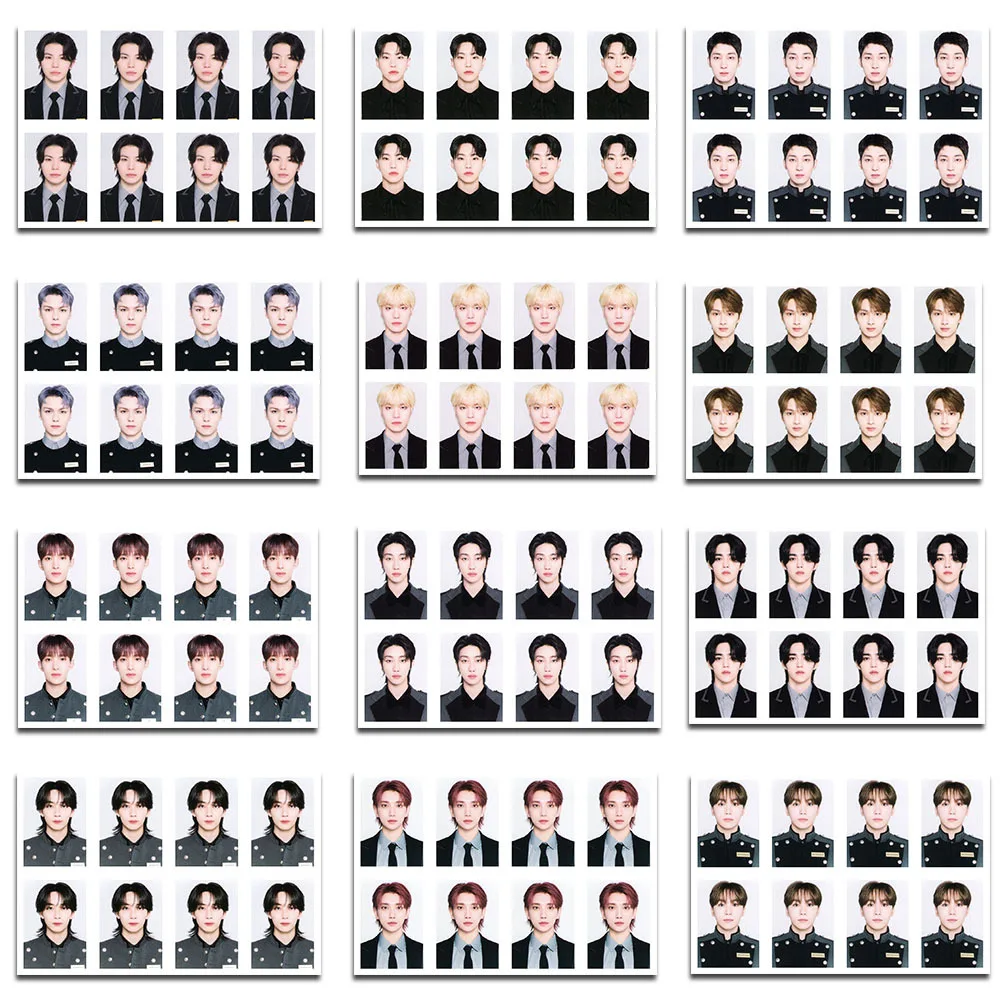 8pcs KPOP Boys Group Id Photo Photocards 7 IS RIGHT HERE Album Postcard Card Fans Collect Gift MAESTRO Wallet Wall Decoration