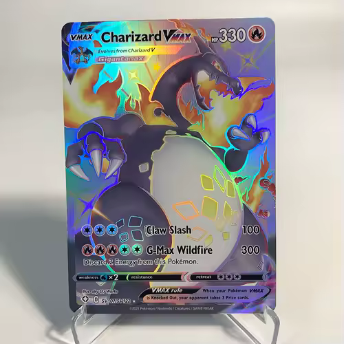 Charizard Pokemon Cards Shining Charizard Holographic Charizard Ex GX VMX Hobbies Rare Collection Battle Cards Toys Gifts - Image 7