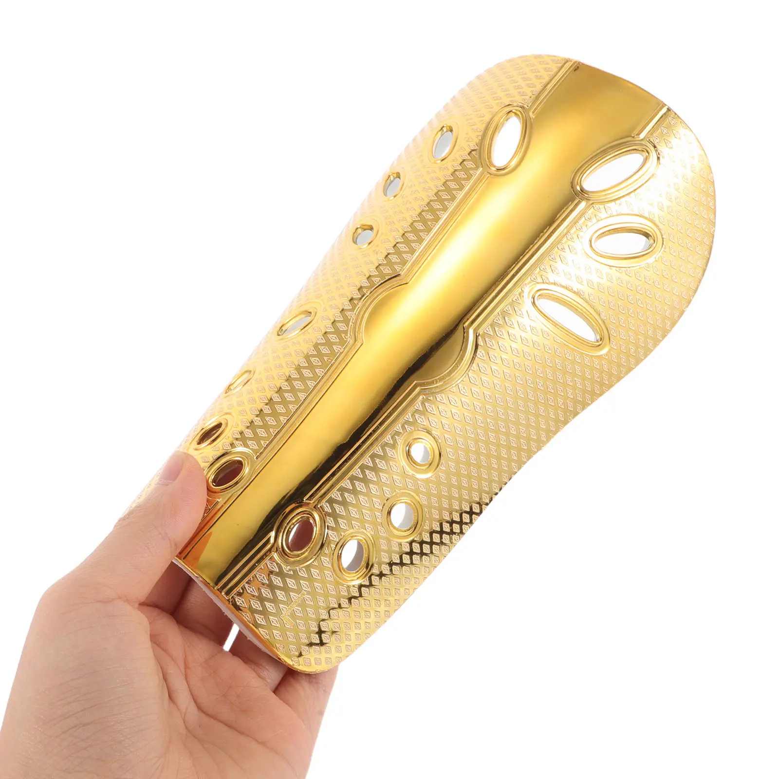 

1Pair Soccer Shin Guards Lightweight Electroplated Insert Style Football Protection for Youth Kids Teens Soccer's Shin Guards