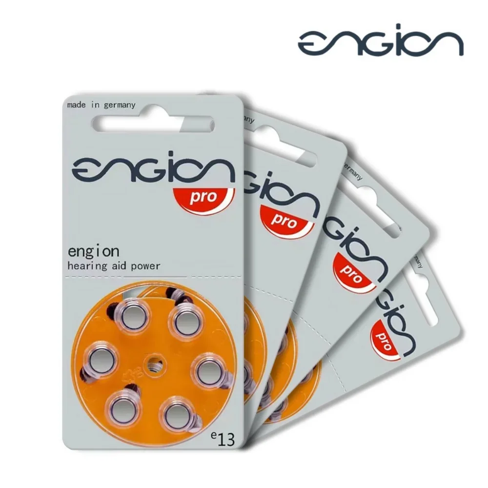 1.45v Engion High Performance Hearing Aid BatterieA13 13A E13 ZA13 13  Battery for CIC BTE Hearing aids