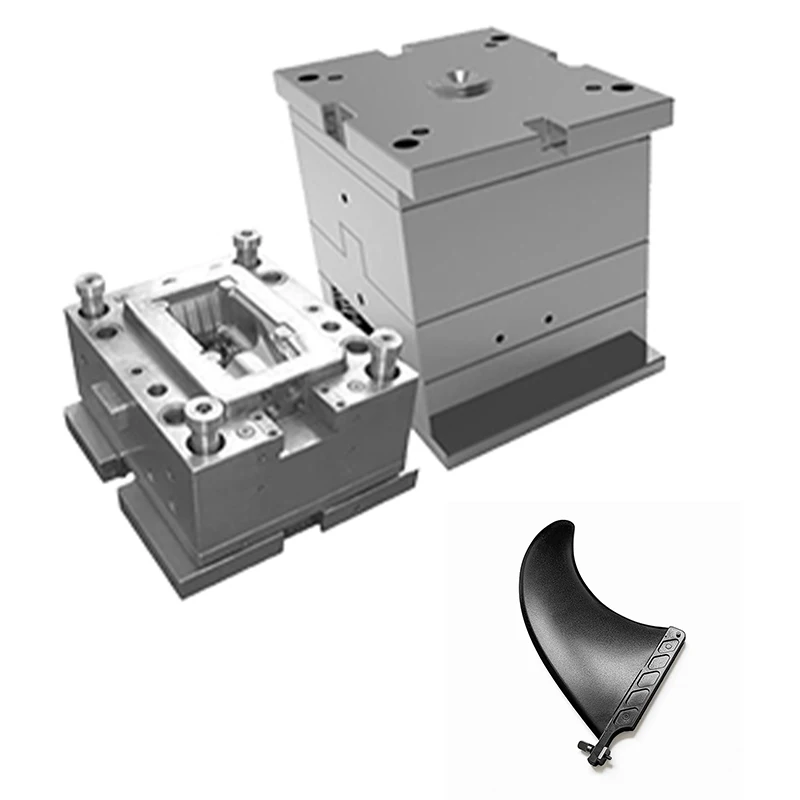 Double/Single/Center Tab Surf Board Fin  Plastic Mould for Inflatable Surf Board