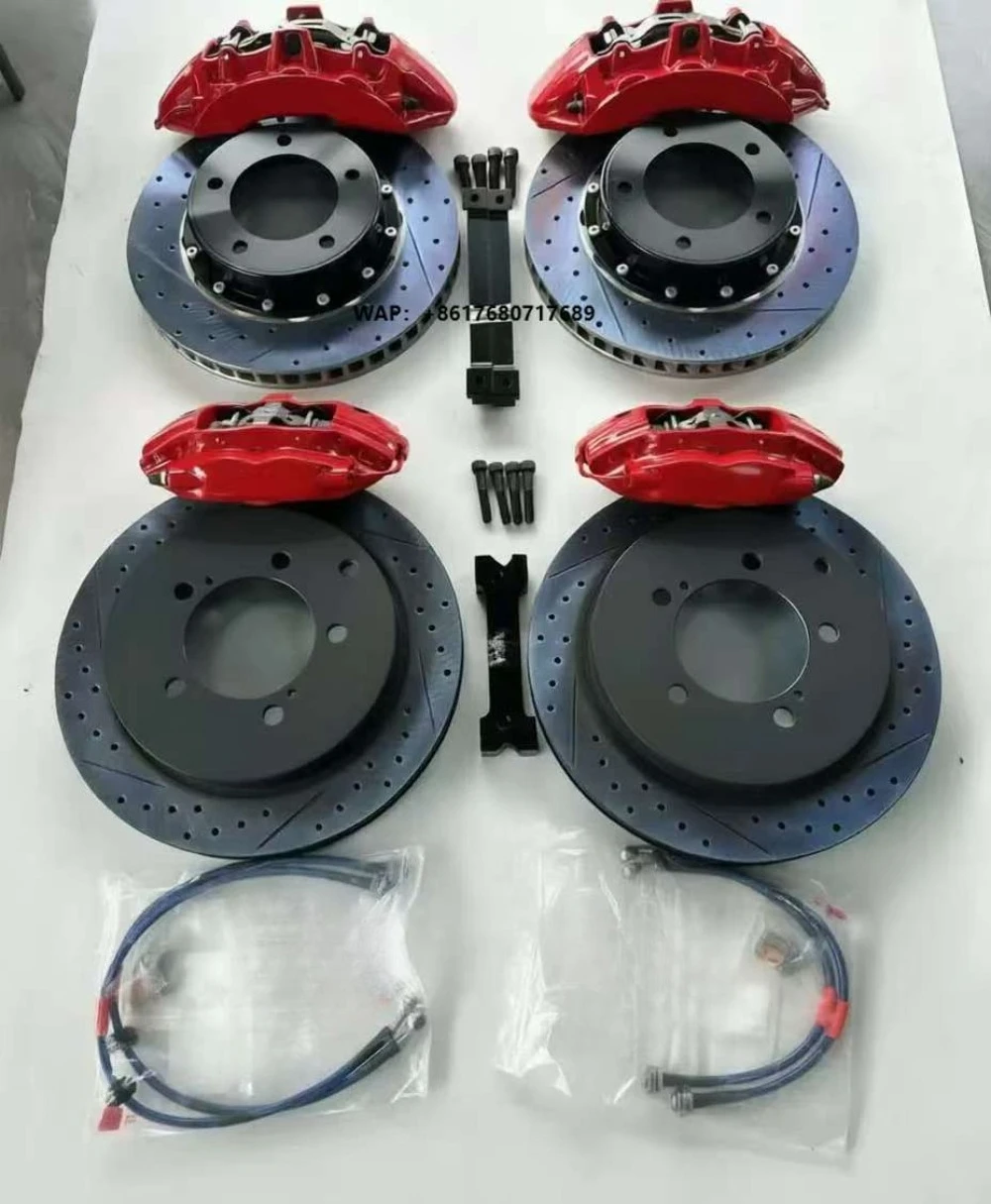 

High Performance Big Brake Caliper Kit for Prado 150, Front V6 6-Piston & Rear F40 4-Piston Assembly