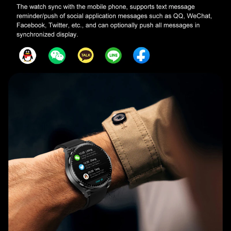 S9 Men Smart Watch Bluetooth Earphones 2-in-1 TWS Earbuds Voice Call Noise Cancellation Heart Rate Monitoring 23 Languages Women