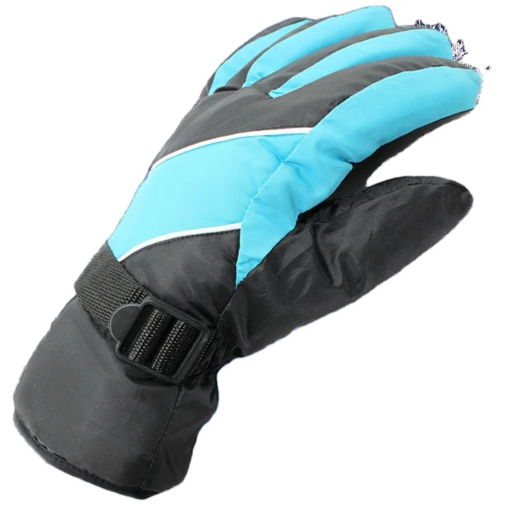 

2024 Outdoor Winter Waterproof Cowhide Leather Thinsulate Lined Ski Gloves Wholesale Gloves for Men Women