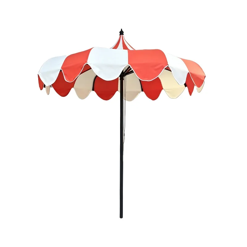 Umbrella Deluxe Terrace Color Matching Parasol Sunscreen Aluminum
